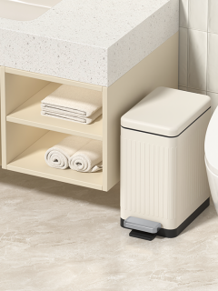 Педальное ведро Weltwasser MAGY MK  10L 10000011260 Молочный белый