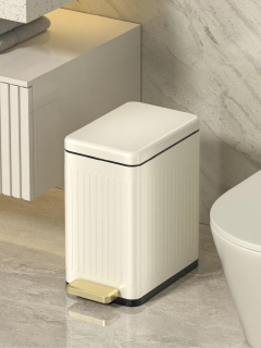 Педальное ведро Weltwasser MAGY MK  10L 10000011260 Молочный белый