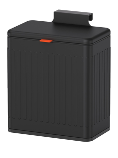 Ведро Weltwasser VINE BL  8L 10000011270 Черный матовый