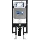 Комплект унитаза с инсталляцией WeltWasser Amberg 497 +Hofbach 041 GL-WT +Amberg RD-BL 10000011647 белый глянцевый