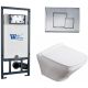 Комплект унитаза с инсталляцией WeltWasser Marberg 507 +Hofbach 041 GL-WT +MAR 507 SE 10000011685 белый глянцевый
