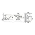 Комплект унитаза с инсталляцией WeltWasser Marberg 507 +Hofbach 041 GL-WT +MAR 507 SE MT-BL 10000011687 белый глянцевый