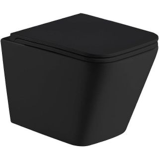 Комплект унитаза с инсталляцией Weltwasser Amberg 506 + Gelbach 043 GL-BL + Amberg RD-BL 10000011941 черный глянцевый