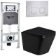 Комплект унитаза с инсталляцией Weltwasser Amberg 506 ST + Gelbach 043 GL-BL + Amberg RD-MT CR 10000011948 черный глянцевый