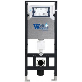 Комплект унитаза с инсталляцией Weltwasser Amberg 506 + Gelbach 043 MT-GR + Amberg RD-WT 10000012028 серый матовый