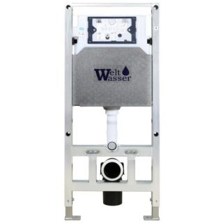 Комплект унитаза с инсталляцией WeltWasser Amberg 506 ST + Heimbach 043 GL-WT + Amberg RD-CR 10000012152 белый глянцевый