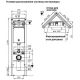 Комплект унитаза с инсталляцией WeltWasser Amberg 350 ST +Merzbach 043 GL-BL +Amberg RD-WT 10000012174 черный глянцевый