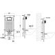 Комплект унитаза с инсталляцией WeltWasser WW Marberg 507 +Heimbach 043 MT-BL +MAR 507 RD GL-WT 10000012254 черный матовый