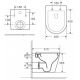 Комплект унитаза с инсталляцией WeltWasser Amberg 350 +Salzbach 043 MT-BL +Amberg RD-BL 10000012784 черный матовый