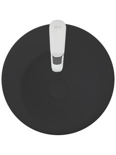 Раковина Weltwasser напольная 380х380х830 мм WW LEERBACH 3838 MT-BL 10000013333 черный