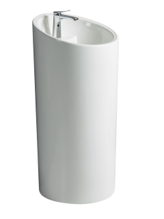 Раковина Weltwasser напольная 450х460х970 мм WW LEERBACH 4546 GL-WT 10000013340 белый