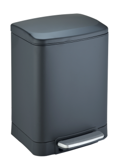 Педальное ведро Weltwasser GOLF BL 6L 10000013374 Черный матовый