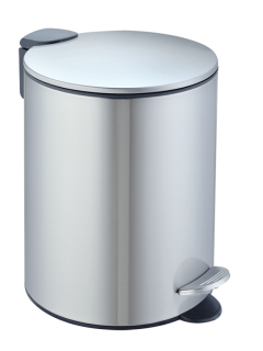 Педальное ведро Weltwasser BETTA MT  5L 10000013382 Матовая сталь