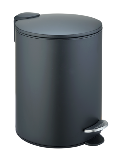 Педальное ведро Weltwasser BETTA BL  5L 10000013383 Черный матовый