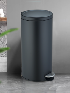 Педальное ведро Weltwasser LORA BL 30L 10000013388 Черный матовый