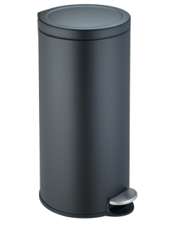 Педальное ведро Weltwasser LORA BL 30L 10000013388 Черный матовый