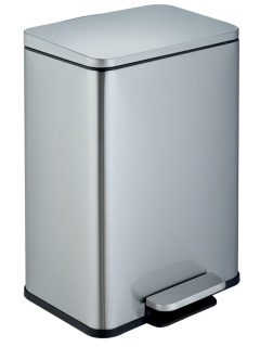 Педальное ведро Weltwasser GOLF MT 20L 10000013394 Матовая сталь