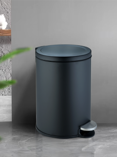 Педальное ведро Weltwasser LORA BL 12L 10000013406 Черный матовый