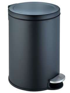 Педальное ведро Weltwasser LORA BL 12L 10000013406 Черный матовый