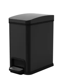 Педальное ведро Weltwasser TOBER BL 8L 10000003982 Черный матовый