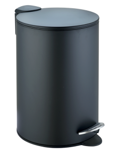 Педальное ведро Weltwasser BETTA BL 12L 10000013409 Черный матовый