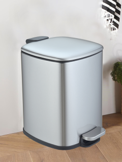 Педальное ведро Weltwasser BERG MT 12L 10000013410 Матовая сталь