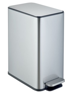 Педальное ведро Weltwasser PAOLO MT 10L 10000013416 Матовая сталь