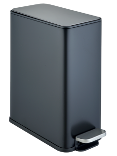 Педальное ведро Weltwasser PAOLO BL 10L 10000013417 Черный матовый