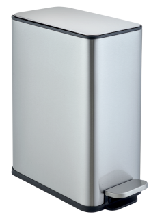 Педальное ведро Weltwasser PAOLO MT 15L 10000013418 Матовая сталь