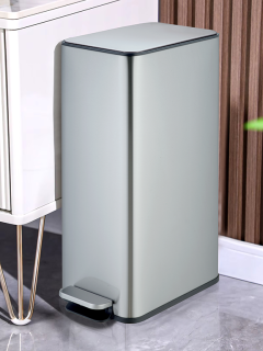 Педальное ведро Weltwasser PAOLO MT 20L 10000013420 Матовая сталь