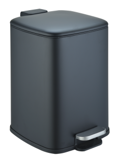 Педальное ведро Weltwasser BERG BL 20L 10000013424 Черный матовый