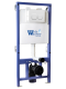 Инсталляция WeltWasser для унитаза WW BAMBERG 525 + WT 10000013445 Белая кнопка.