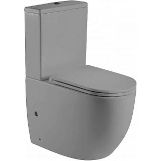 Унитаз-компакт Weltwasser WW Merzbach 011 MT-GR 10000013649 серый матовый