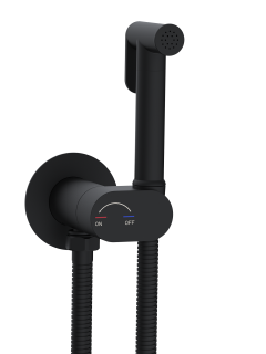 Гигиенический душ Weltwasser HIGI R01 BL 10000013652 Черный матовый.