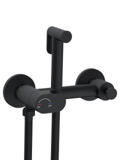 Гигиенический душ Weltwasser HIGI R02 BL 10000013659 Черный матовый.