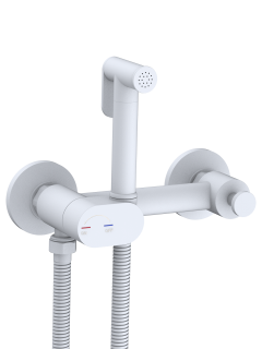 Гигиенический душ Weltwasser HIGI R02 WT 10000013660 Белый матовый.