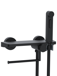 Гигиенический душ Weltwasser HIGI SH2 BL 10000013680 Черный матовый.