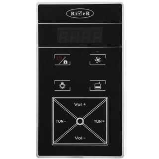 Душевая кабина River с поддоном Dunay 110/80/44 ТН L 10000014030 110х80 хром стекло тонированное