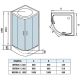 Душевая кабина WeltWasser WW500 WERRA XL 802 10000014043