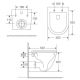 Комплект унитаза с инсталляцией WeltWasser Marberg 507 +Merzbach 043 XL MT-BL +MAR 507 SE-CR 10000014153 черный матовый