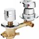 Душевая кабина River с поддоном Dunay 100/80/24 MT L 10000014160 100х80 хром стекло матовое
