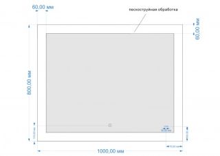 Зеркало Cersanit DESIGN KN-LU-LED030*100-d-Os 100см Зеркало Cersanit DESIGN KN-LU-LED030*100-d-Os 100см