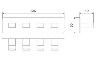 Крючки Timo Selene золото матовое 17015/17