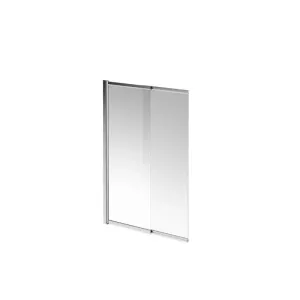 Шторка на ванну Kerama Marazzi Vetro VE.100.BSD.CR 100 см стекло прозрачное профиль хром