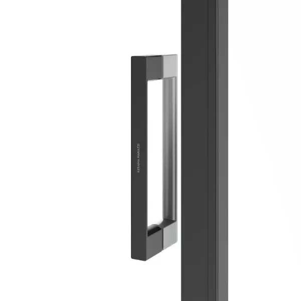 Душевая дверь Kerama Marazzi Vetro VE.100.SD.BLK.M 100 см стекло прозрачное профиль чёрный матовый