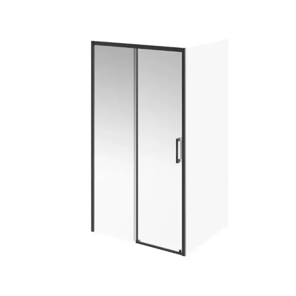 Душевая дверь Kerama Marazzi Vetro VE.110.SD.BLK.M 110 см стекло прозрачное профиль чёрный матовый