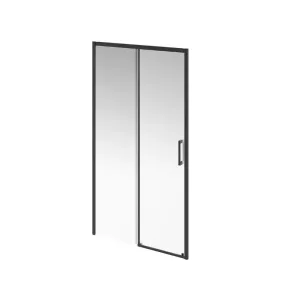 Душевая дверь Kerama Marazzi Vetro VE.110.SD.BLK.M 110 см стекло прозрачное профиль чёрный матовый