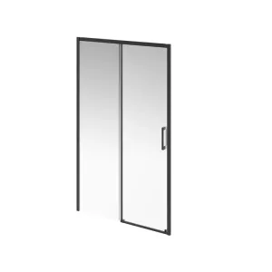 Душевая дверь Kerama Marazzi Vetro VE.120.SD.BLK.M 120 см стекло прозрачное профиль чёрный матовый