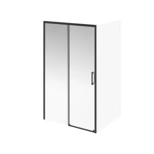 Душевая дверь Kerama Marazzi Vetro VE.120.SD.BLK.M 120 см стекло прозрачное профиль чёрный матовый