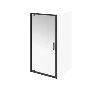 Душевая дверь Kerama Marazzi Vetro VE.100.PD.BLK.M 100 см стекло прозрачное профиль чёрный матовый